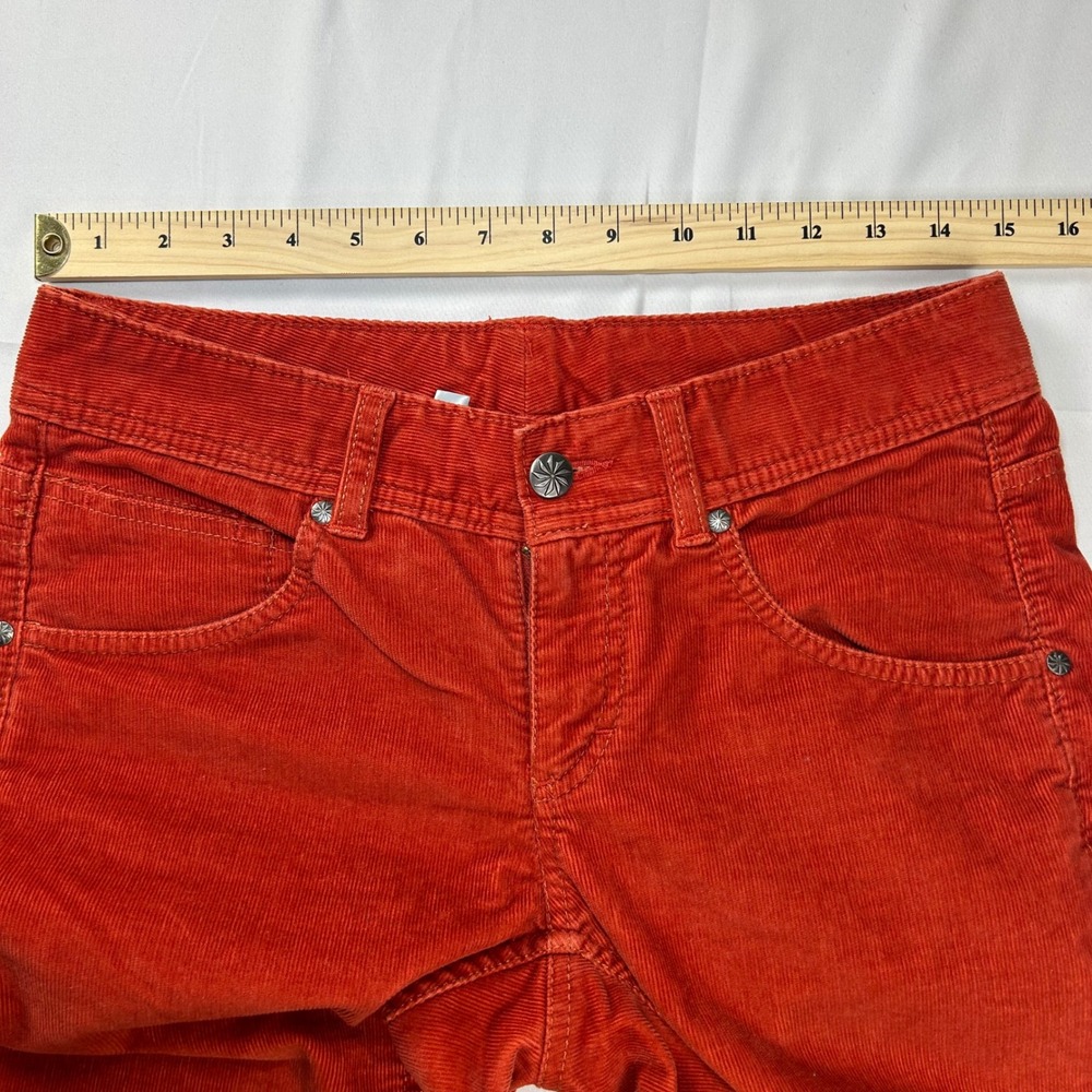 Athleta Frontier Cord Pants Red Spice‎ Corduroy Straight Leg 918979 Mens 4 - Picture 4 of 12